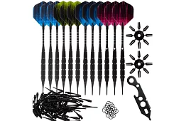 Set de săgeți – 12 bucăți + 100 vârfuri