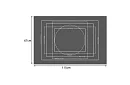 Saltea pentru asamblarea puzzle-urilor - 115 × 67 cm