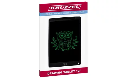 Tablet grafic pentru desen 12 - negru