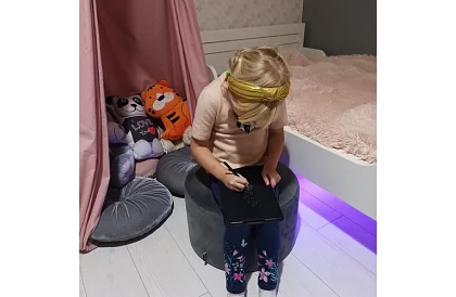 Tablet grafic pentru desen 12 - negru