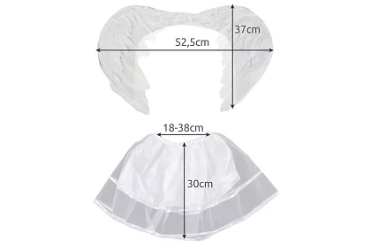 Costum de înger cu aripi