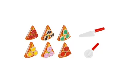 Set de tăiere – pizza din lemn pentru tăiat + cuțit