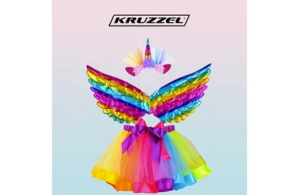 Costumul unicornului curcubeu