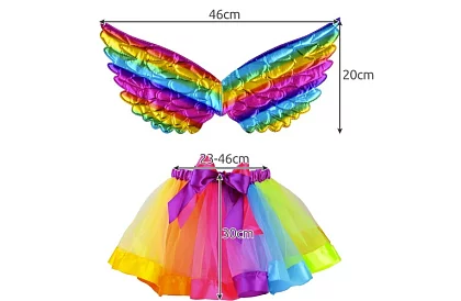 Costumul unicornului curcubeu