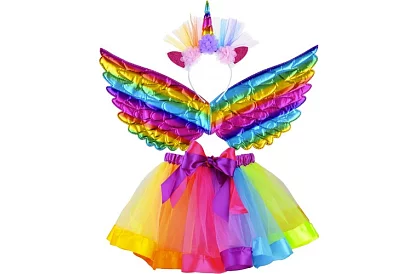 Costumul unicornului curcubeu