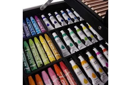 Set de pictură mare 144 buc + valiză