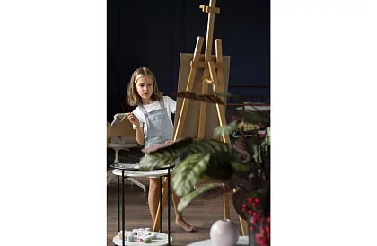 Cadran de pictură din lemn