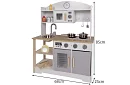 Bucătărie din lemn pentru copii cu accesorii