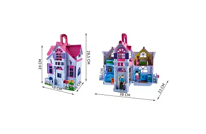 Casă pliabilă pentru păpuși