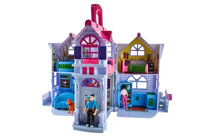 Casă pliabilă pentru păpuși