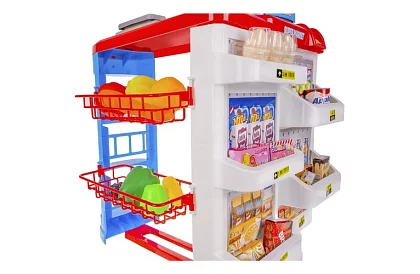 Magazin pentru copii – supermarket cu cărucior și accesorii