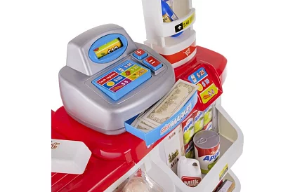 Magazin pentru copii – supermarket cu cărucior și accesorii