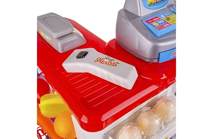 Magazin pentru copii – supermarket cu cărucior și accesorii