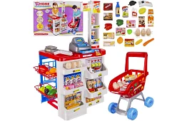 Magazin pentru copii – supermarket cu cărucior și accesorii