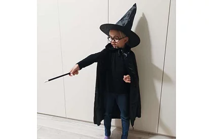 Costum de magician + accesorii