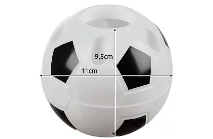 Organizator de birou pentru creioane - minge de fotbal