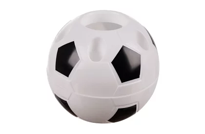 Organizator de birou pentru creioane - minge de fotbal