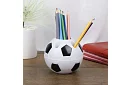 Organizator de birou pentru creioane - minge de fotbal