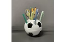 Organizator de birou pentru creioane - minge de fotbal