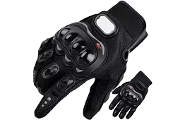 Mănuși moto negre - XL