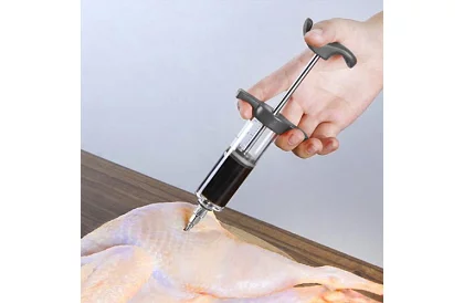 Injektor pentru carne + 3 ace