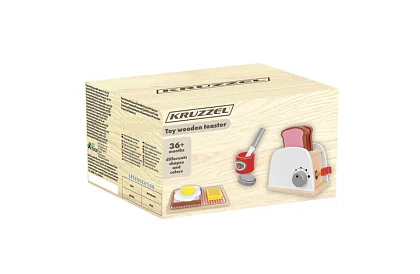 Toaster din lemn pentru mici bucătari