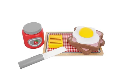 Toaster din lemn pentru mici bucătari