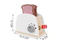 Toaster din lemn pentru mici bucătari