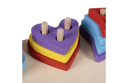 Separator din lemn în formă + joc de pescuit