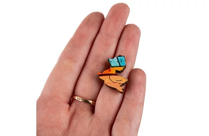 Puzzle din lemn pisică – 130 de piese – 38 × 24 cm