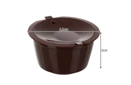 Set de 6 bucăți de capsule de cafea reutilizabile