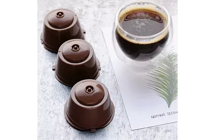 Set de 6 bucăți de capsule de cafea reutilizabile