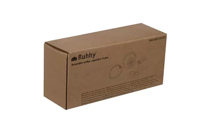 Set de 6 bucăți de capsule de cafea reutilizabile