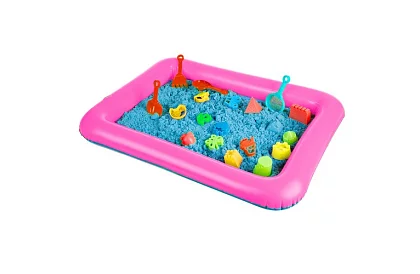 Nisip cinetic lichid 2000 g - forme și nisipă gonflabilă