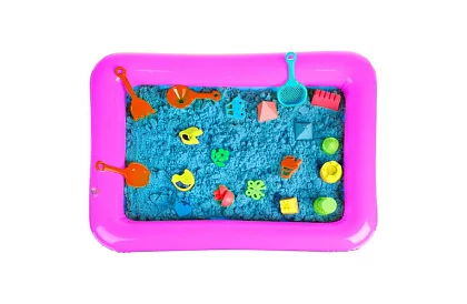 Nisip cinetic lichid 2000 g - forme și nisipă gonflabilă