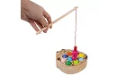 Joc de pescuit magnetic din lemn
