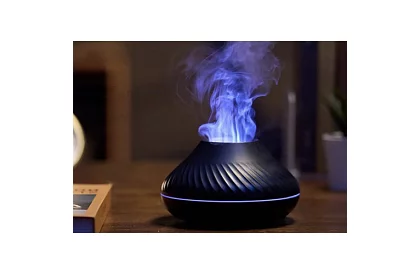 Aromatizator cu efect de flacără + 3 uleiuri aromatice