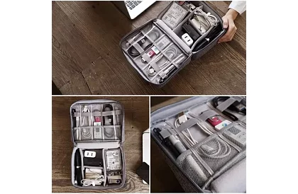 Organizator de călătorie pentru cabluri și încărcătoare