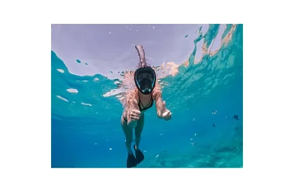 Masca de snorkelling cu fața întreagă - mărimea S/M