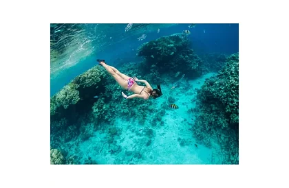 Masca de snorkelling cu fața întreagă - mărimea S/M