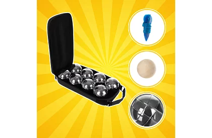 Set de petanque - 8 bile + husă