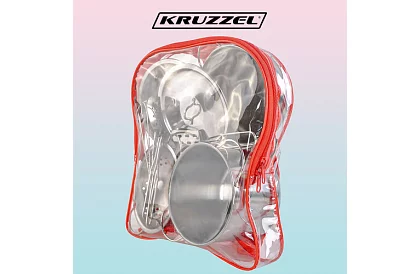 Set de vase metalice pentru copii