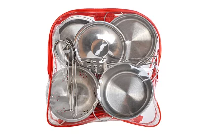 Set de vase metalice pentru copii