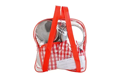 Set de vase metalice pentru copii