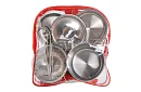 Set de vase metalice pentru copii