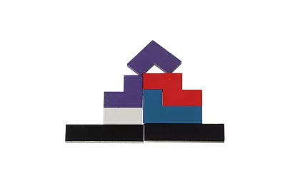 Puzzle Tetris din lemn