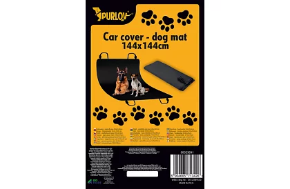 Saltea pentru câini pentru bancheta din spate a mașinii - 144x144 cm
