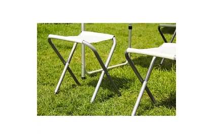 Set de camping pliant - masă + 4 scaune