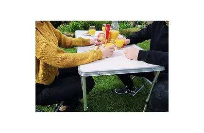 Set de camping pliant - masă + 4 scaune