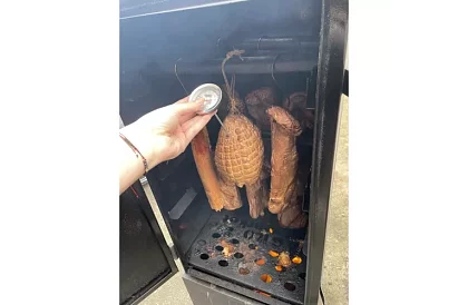 Termometru cu sondă - coacere, afumare carne